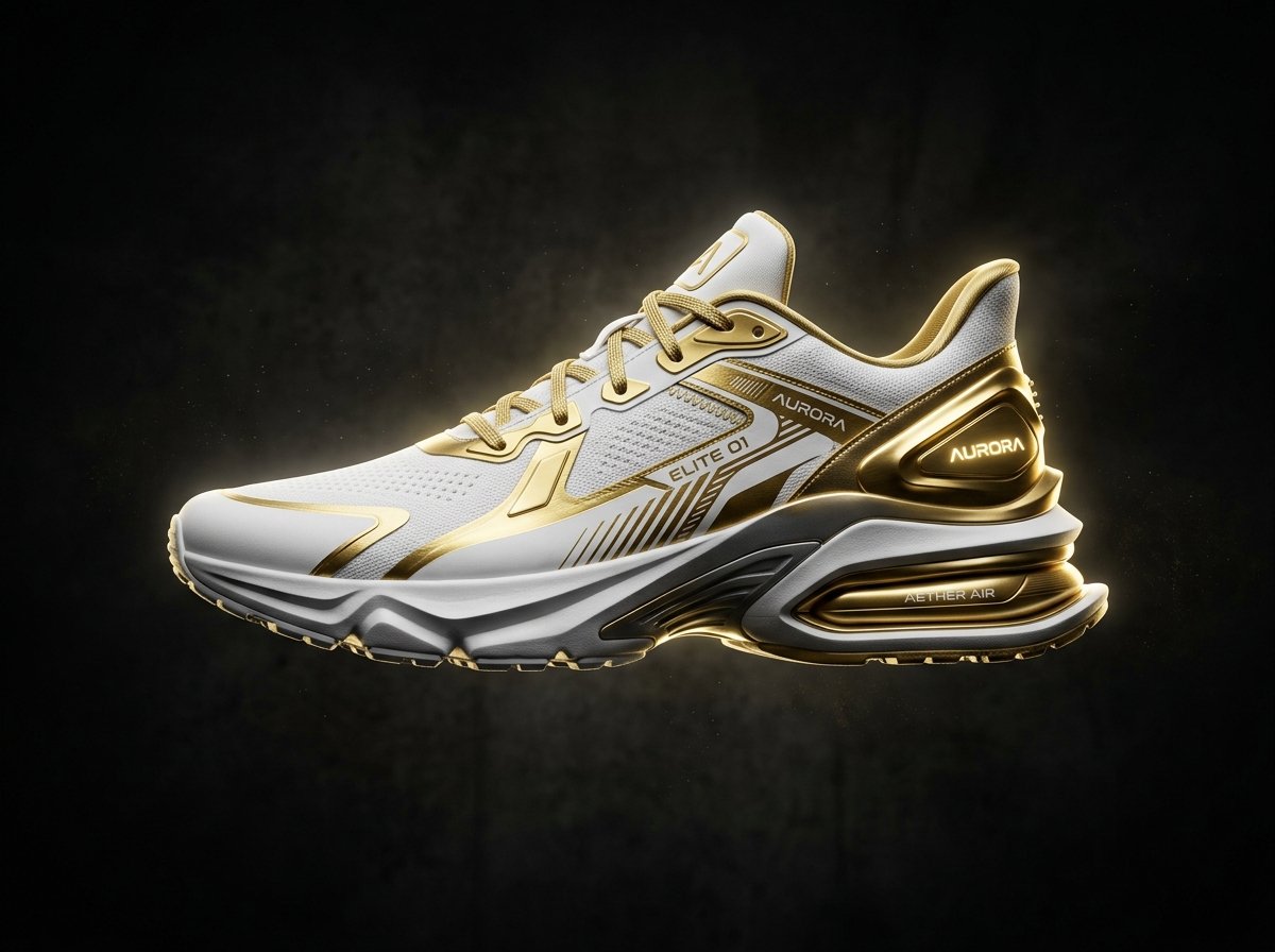 AI product visuals luxury sneaker design