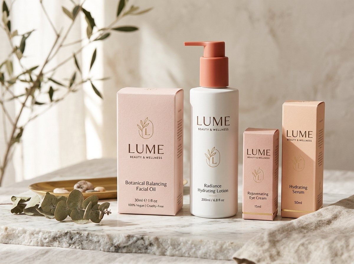 Luxury Skincare Brand Identity