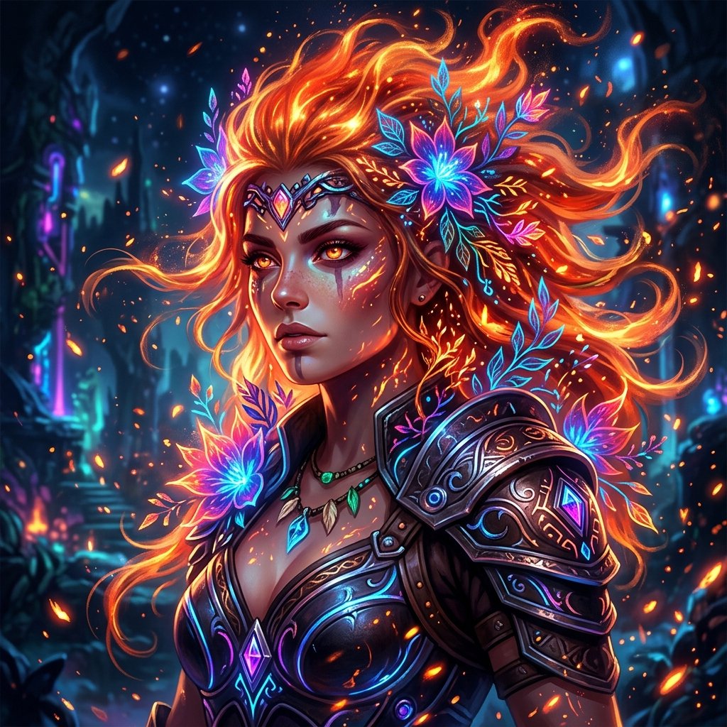 Concept Art and Illustrations project created with generative AI